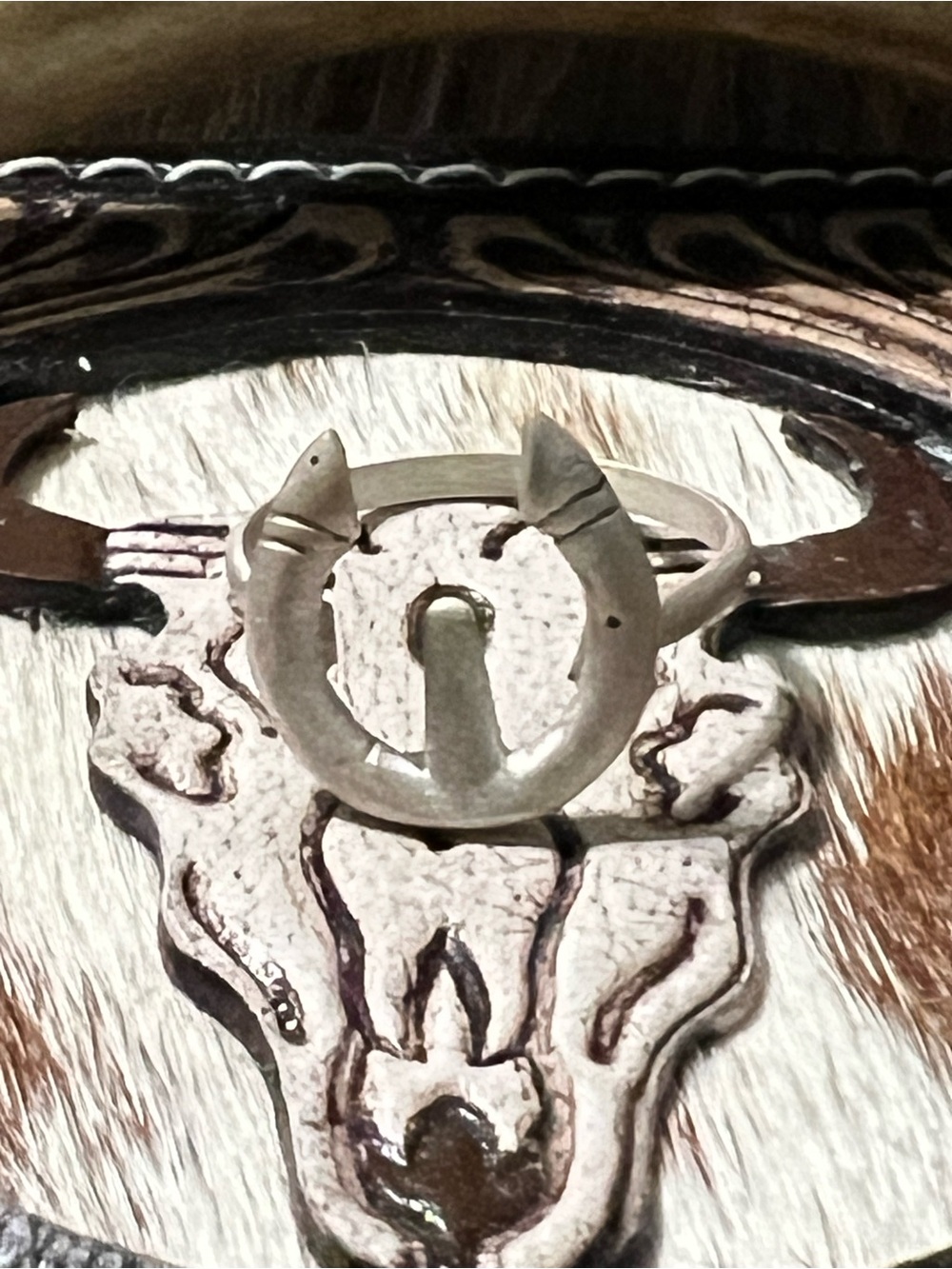 Sterling silver naja ring